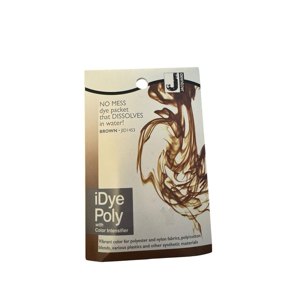 Jacquard iDye Poly Synthetic Fabrics‎ Dye 14g Brown